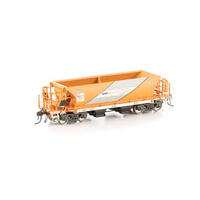 Auscision HO Rail Infrastructure Corporation, Orange/Grey with RIC Logos - 4 Car Pack