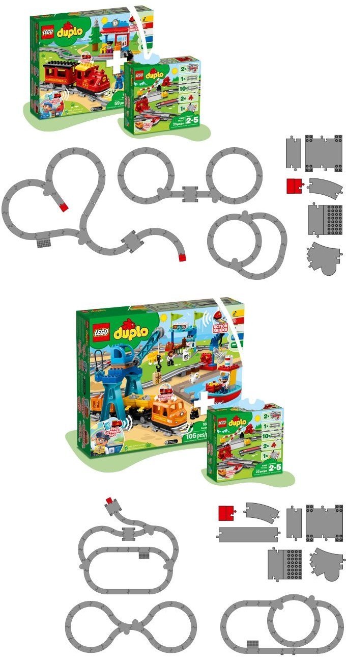 lego duplo train track