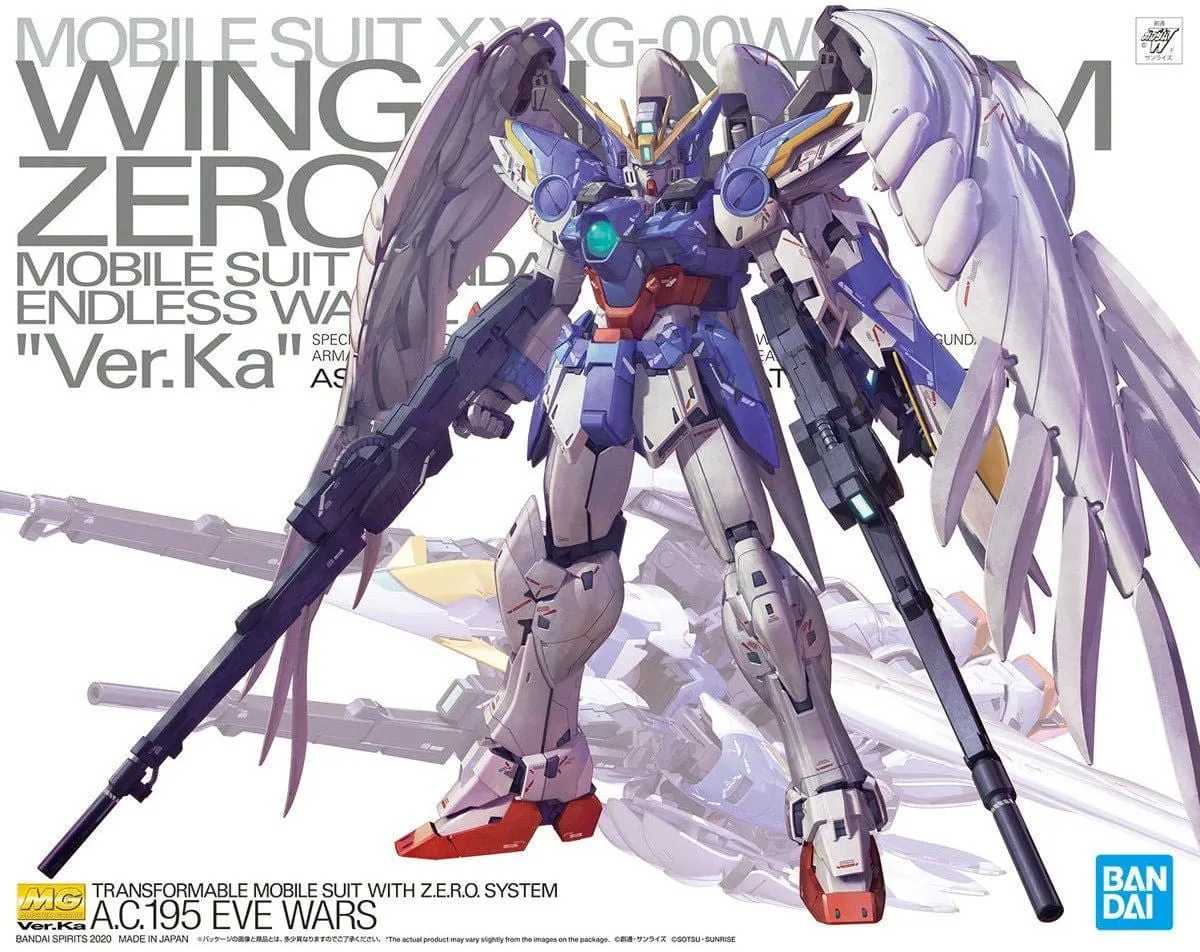 Bandai Gundam MG 1/100 Wing Gundam Zero EW Ver.Ka Gunpla