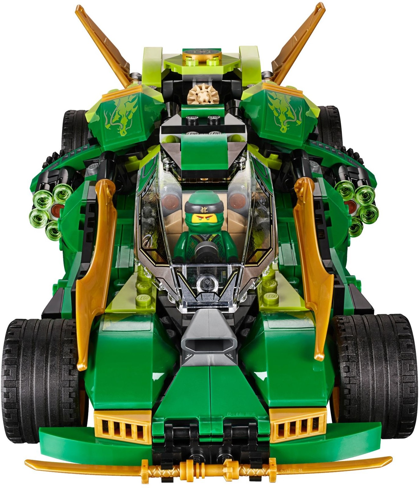 Lego Ninjago Ninja Nightcrawler 70641