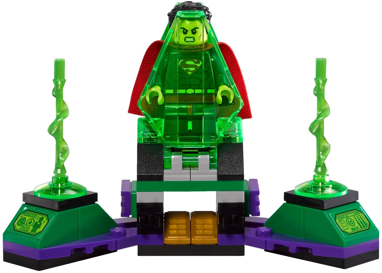 lego lex luthor mech takedown