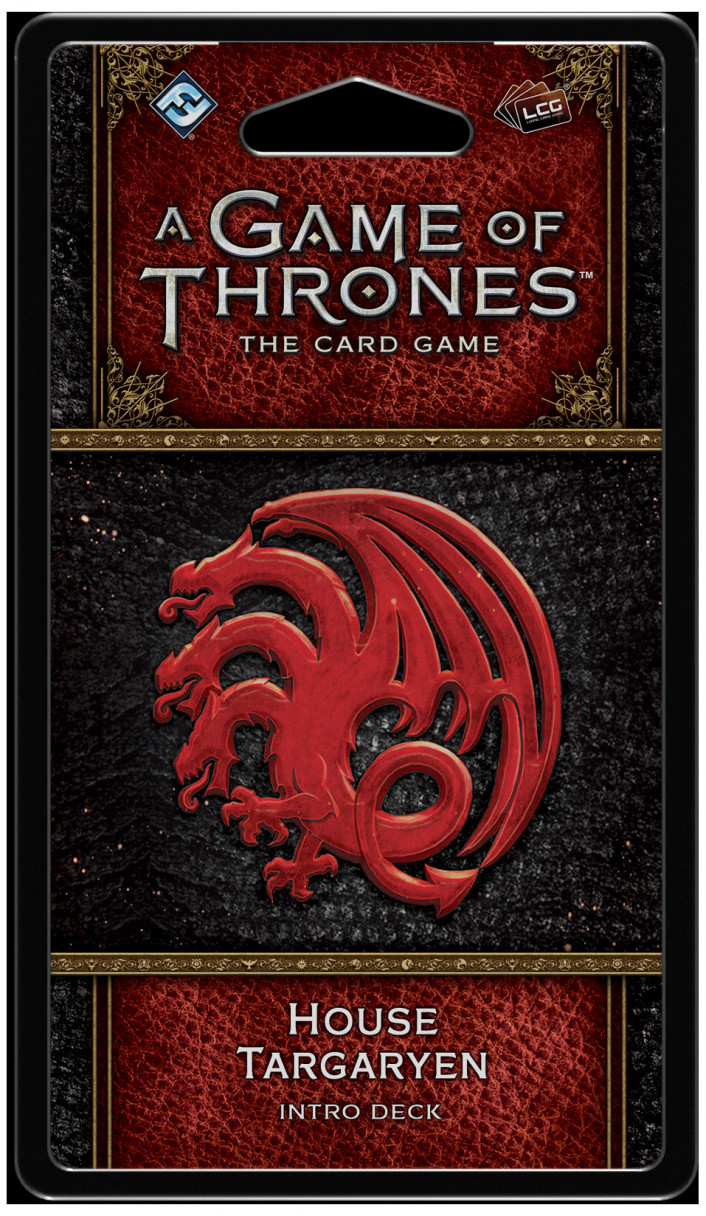 A GAME OF THRONES LCG HOUSE TARGARYEN INTRO DECK 