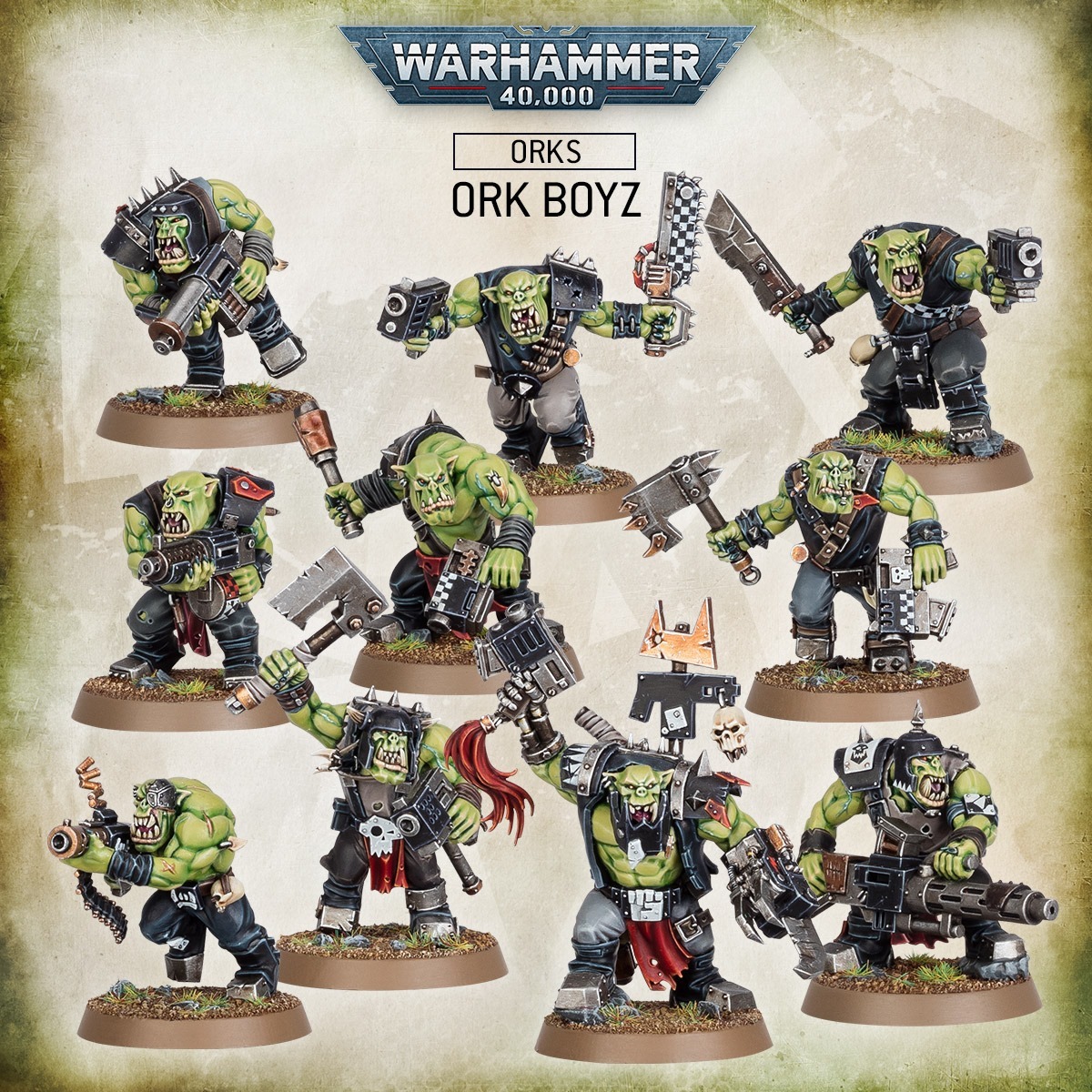 Warhammer 40k: Orks Boyz