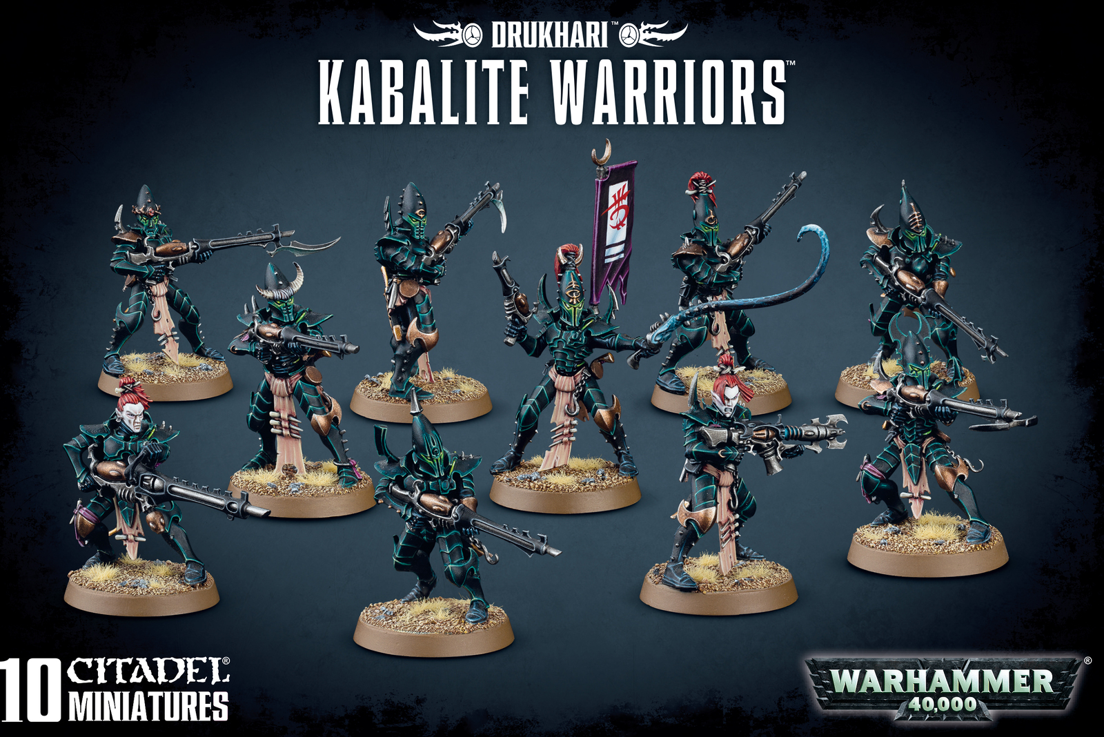 40K Dark Eldar Kabalite Warriors Shredder Bits