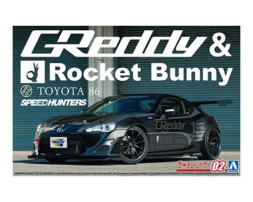 Aoshima 50941 ZN6 TOYOTA 86 Greddy & Rocket Bunny Volk Racing Ver 1/24 scale