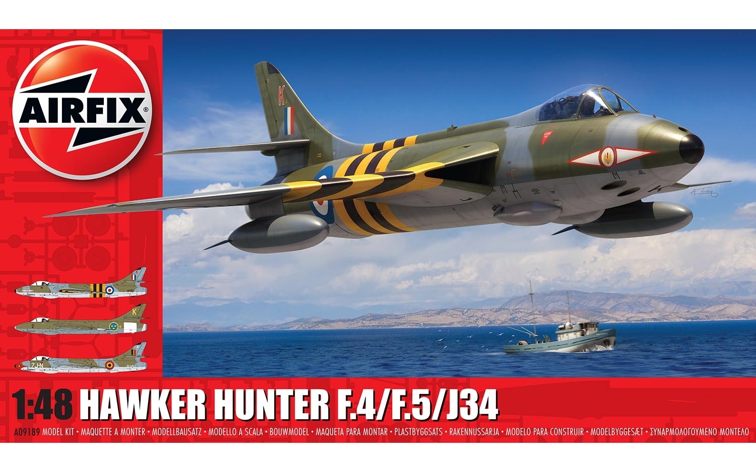 Airfix 1/48 Hawker Hunter F4