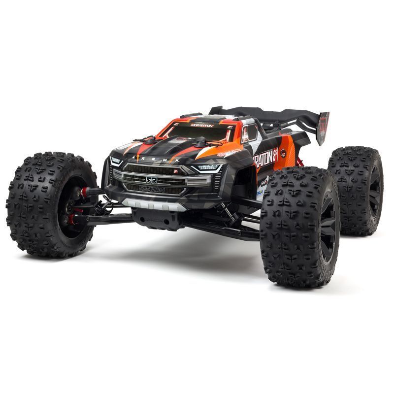 Black/Green LiPo Battery Required with 2.4GHz Radio ARRMA KRATON 6S BLX Brushless 4WD RC Speed Truck RTR 1:8 Scale 
