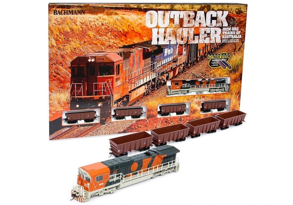 Bachmann HO Outback Hauler BHP Billiton Set