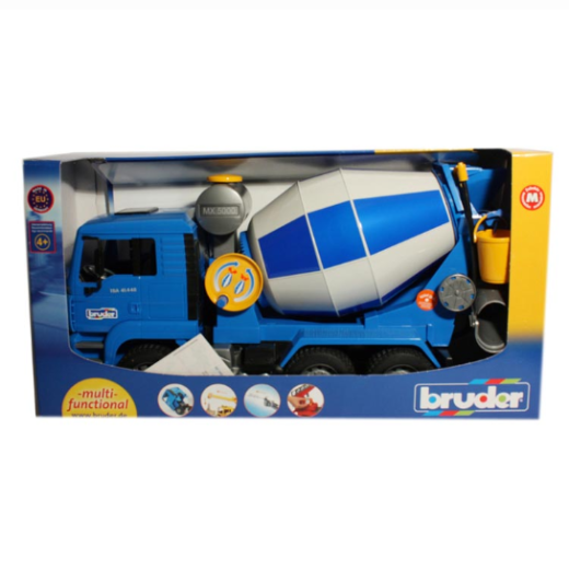 bruder man cement mixer