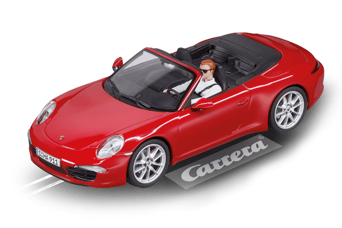 Carrera Digital 132 Porsche 911 Carrera S Cabriolet Rot Carrera