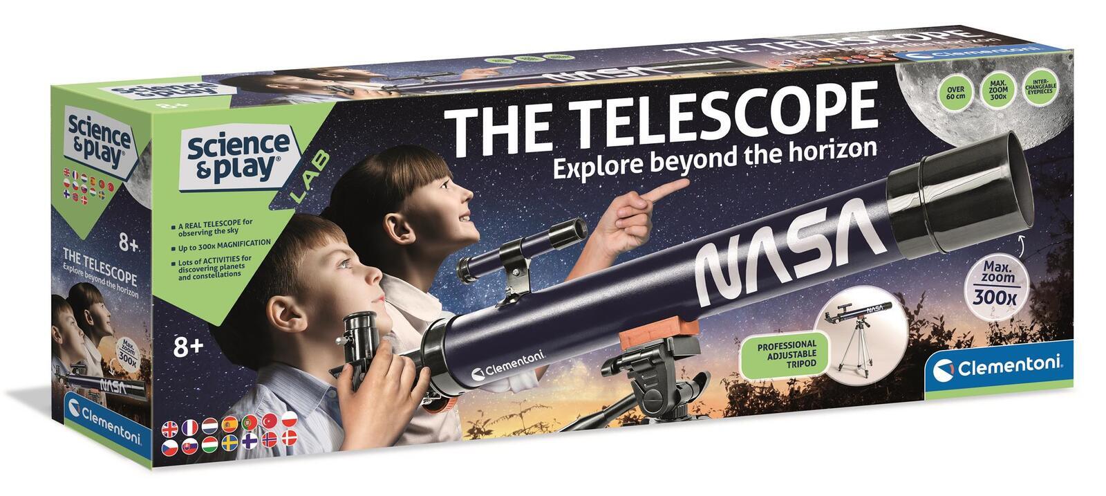 CLEMENTONI NASA TELESCOPE Afterpay available Frontline Hobbies