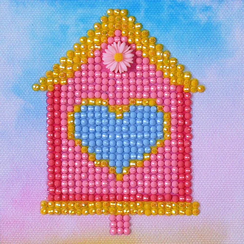 Diamond Dotz Kit, Home Sweet Home, 10 x 10cm
