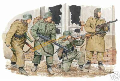 DRAGON 1/35 GERMAN PANZER GRENADIERS (KHARKOV 1943) PLASTIC MODEL KIT | Afterpay available | Frontline Hobbies