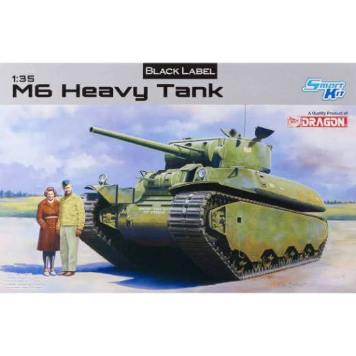 1/35 Scale Dragon Models M6 Heavy Tank Model Kit 