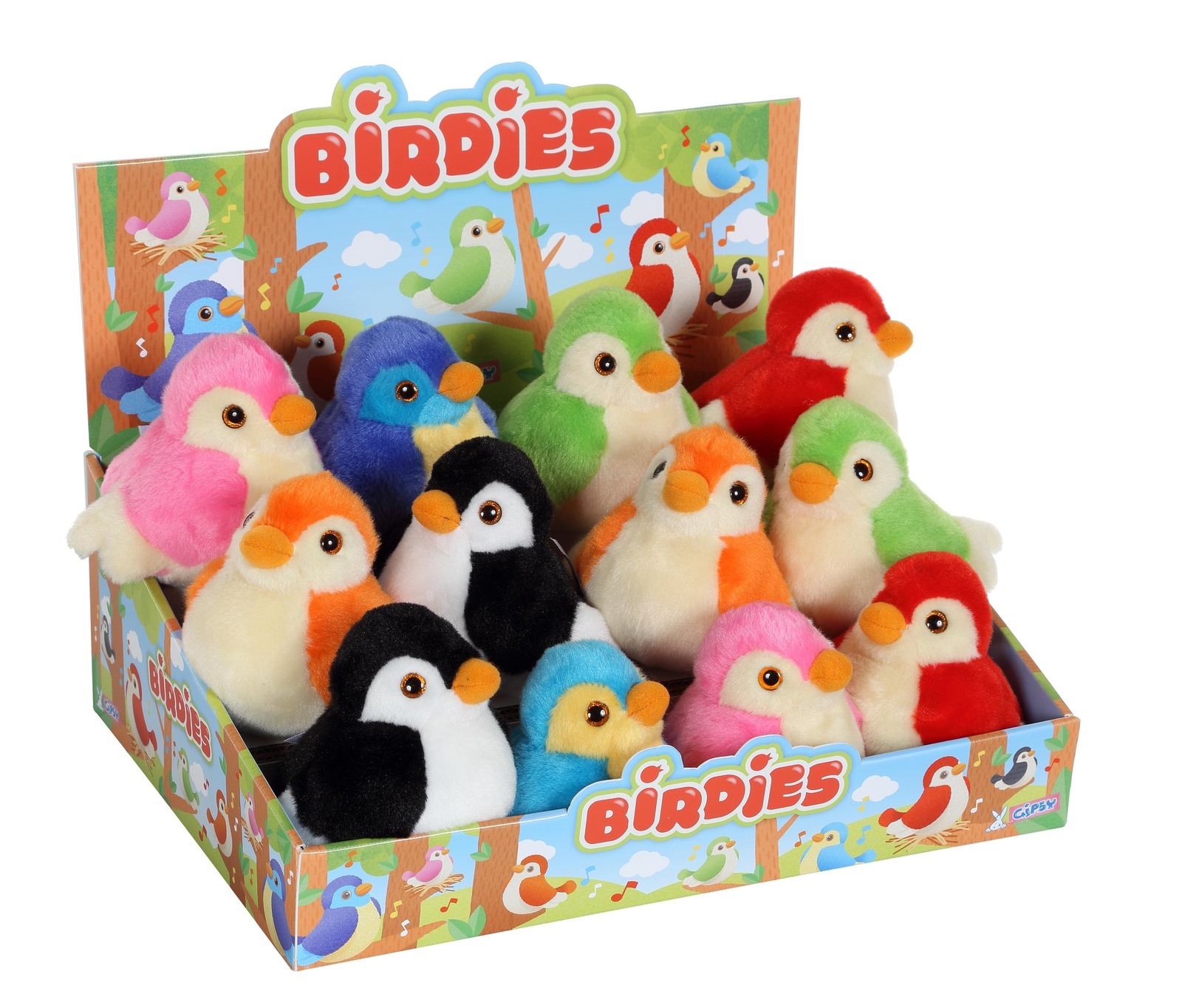 Gipsy - Birdies Plush With Sound -Sold Individually | Save $1.20 (10%) |  Frontline Hobbies