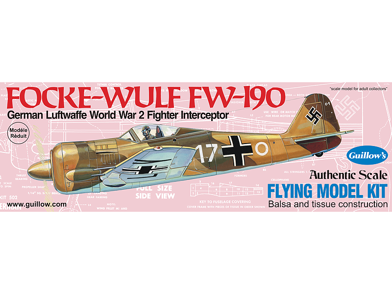 rc fw 190 balsa kit