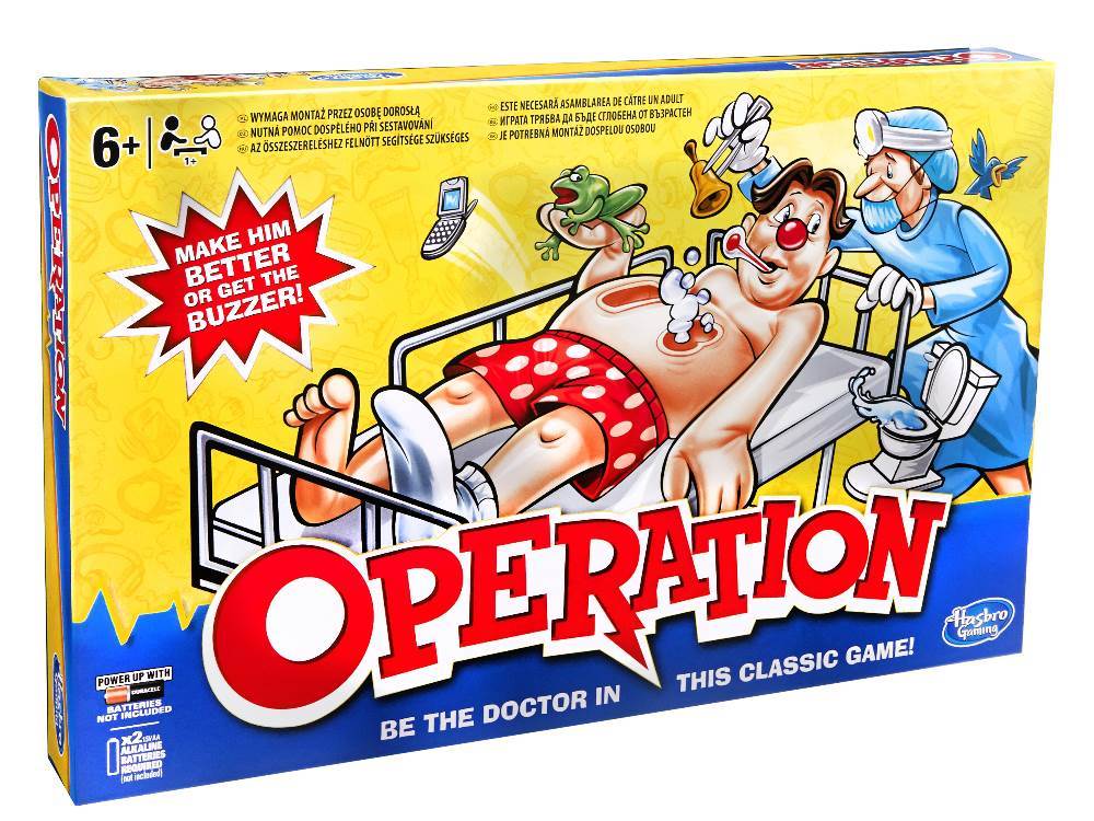 Hasbro Operation Board Game HASB2176 Hasbro Operation Board Game HASB2176