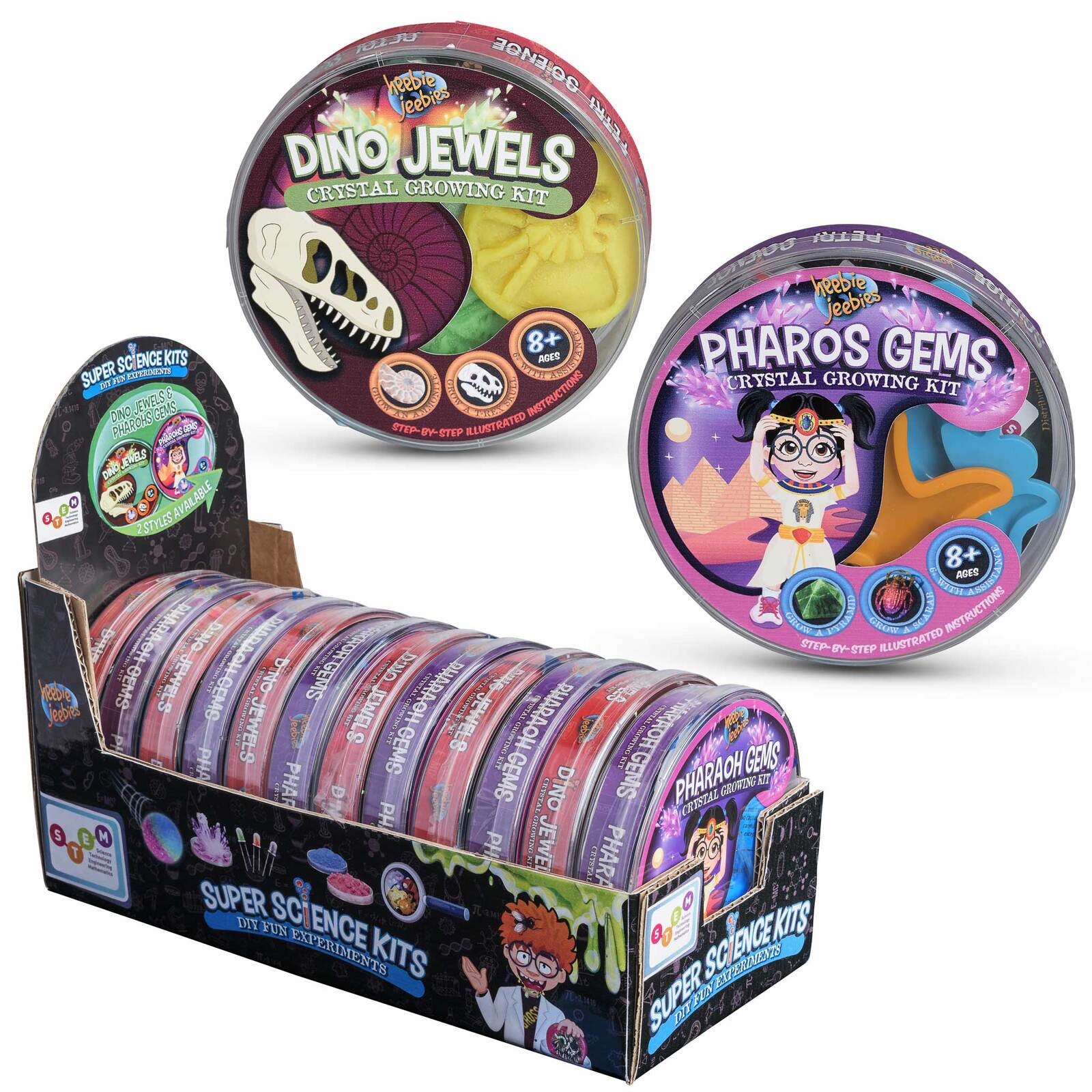 Petri Kit |Crystal Growing | Pharos Gems/Dino Jewels Petri Kit |Crystal Growing | Pharos Gems/Dino Jewels