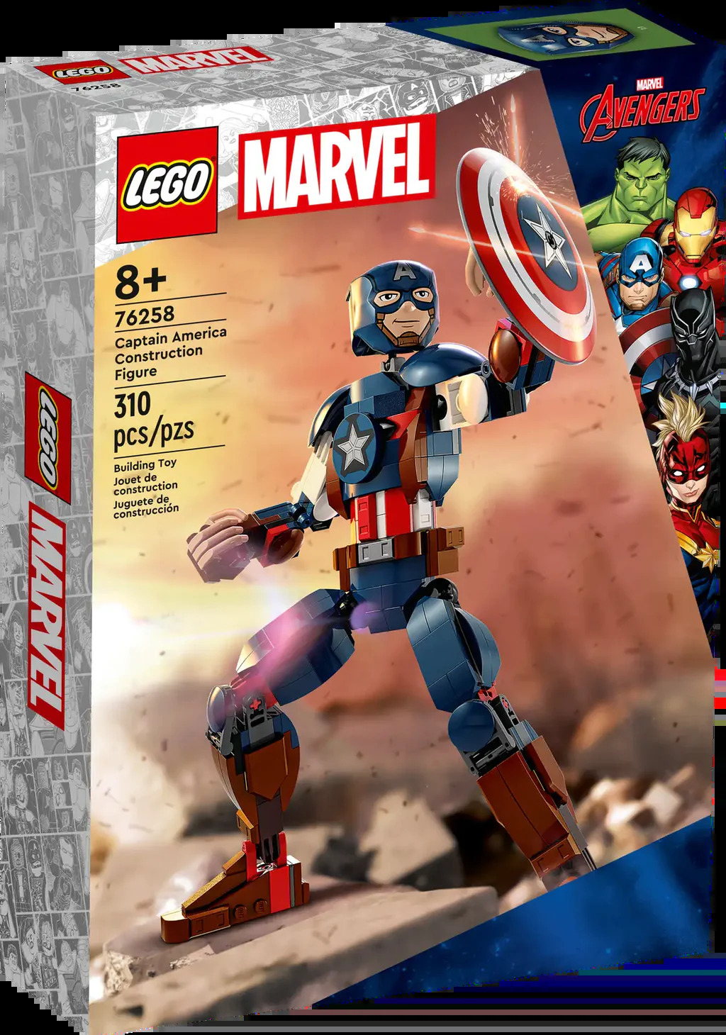 Lego marvel captain outlet america mech
