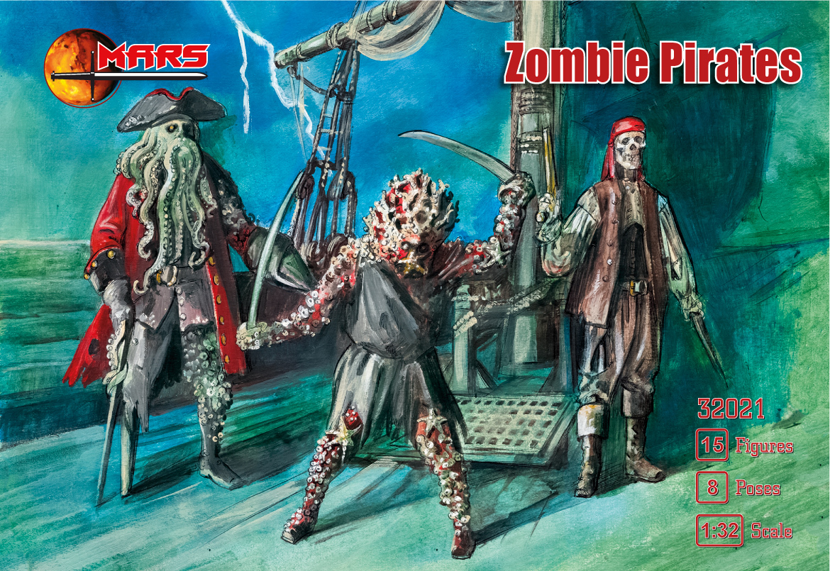 Zombie Pirates 1 72 Купить