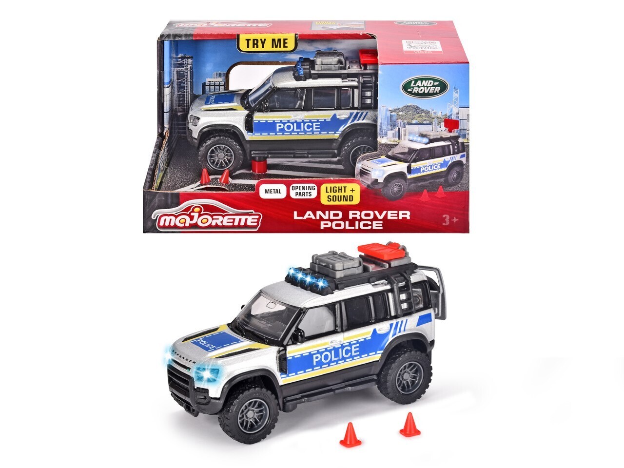 Majorette Land Rover Police (INT)