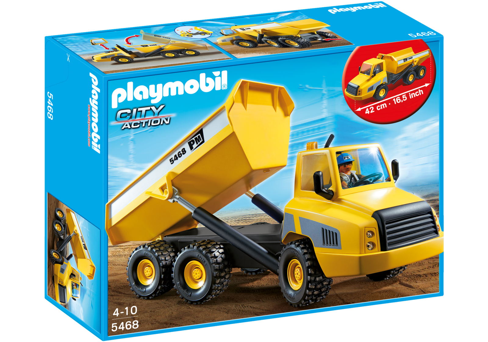 Playmobil Construction Industrial Dump Truck 5468