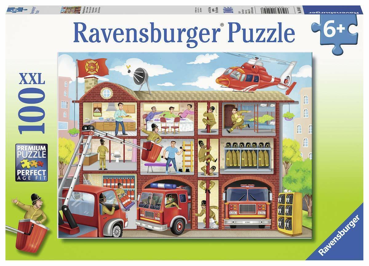 Firehouse Frenzy 100pc Puzzle Firehouse Frenzy 100pc Puzzle