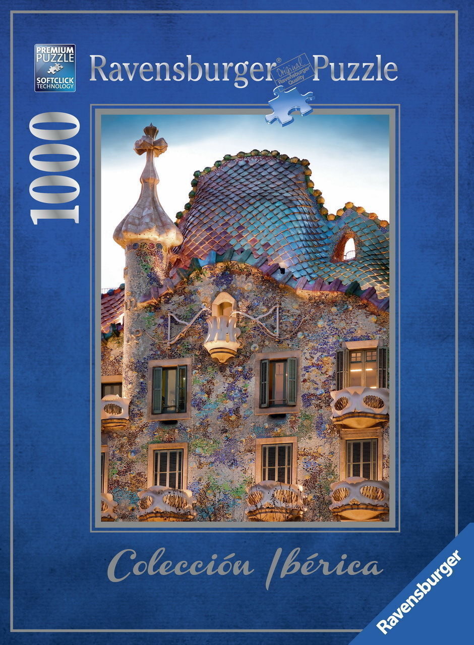 Ravensburger - 1000pc Casa Batlló Barcelona Jigsaw Puzzle 
