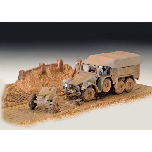 Revell 1 76 German Krupp Protze KFZ 69 Plastic Model Kit
