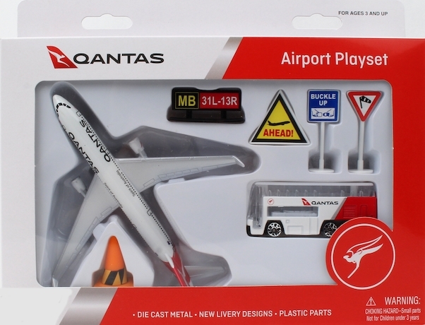 qantas toy planes