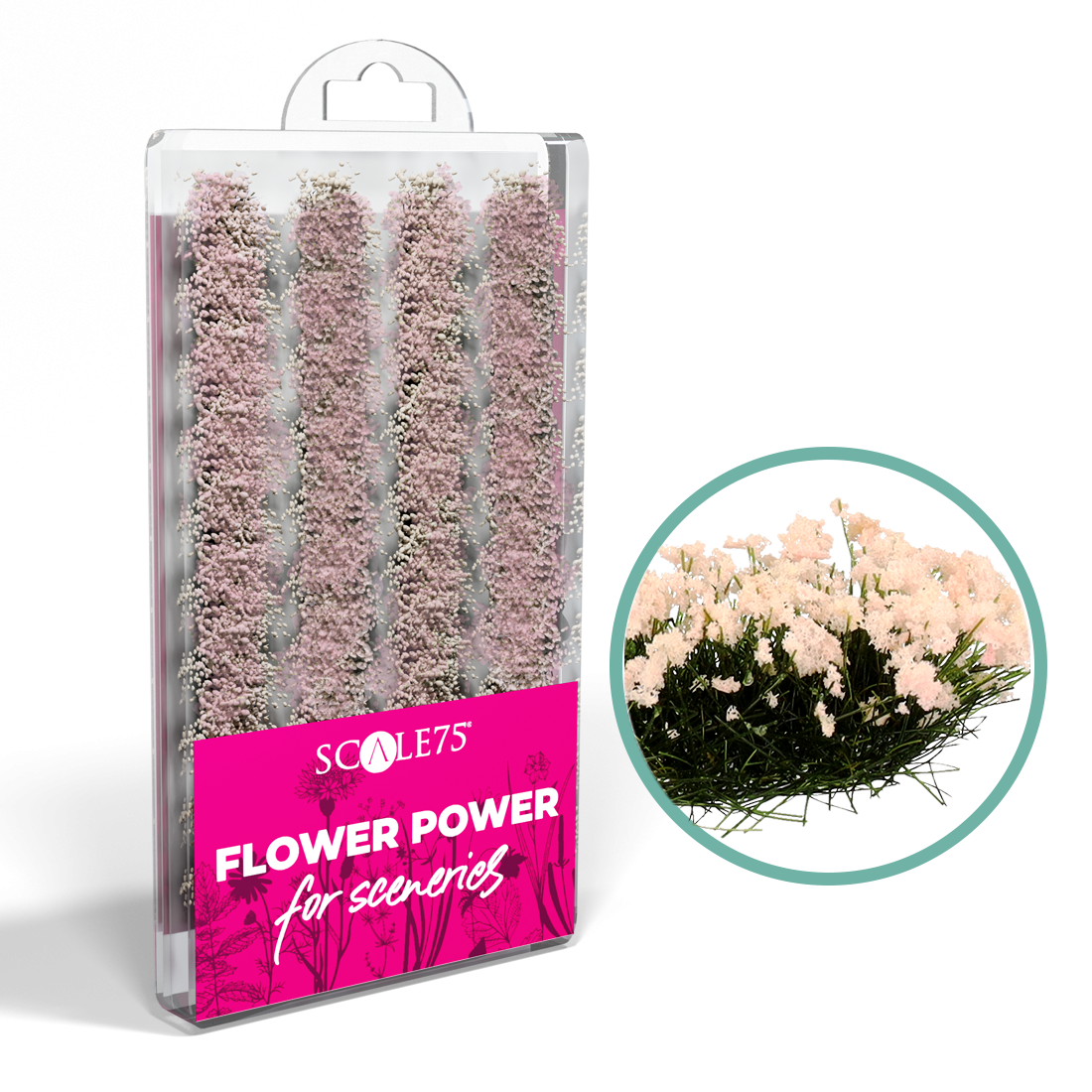 Scale 75 Flower Power Pink Flowers