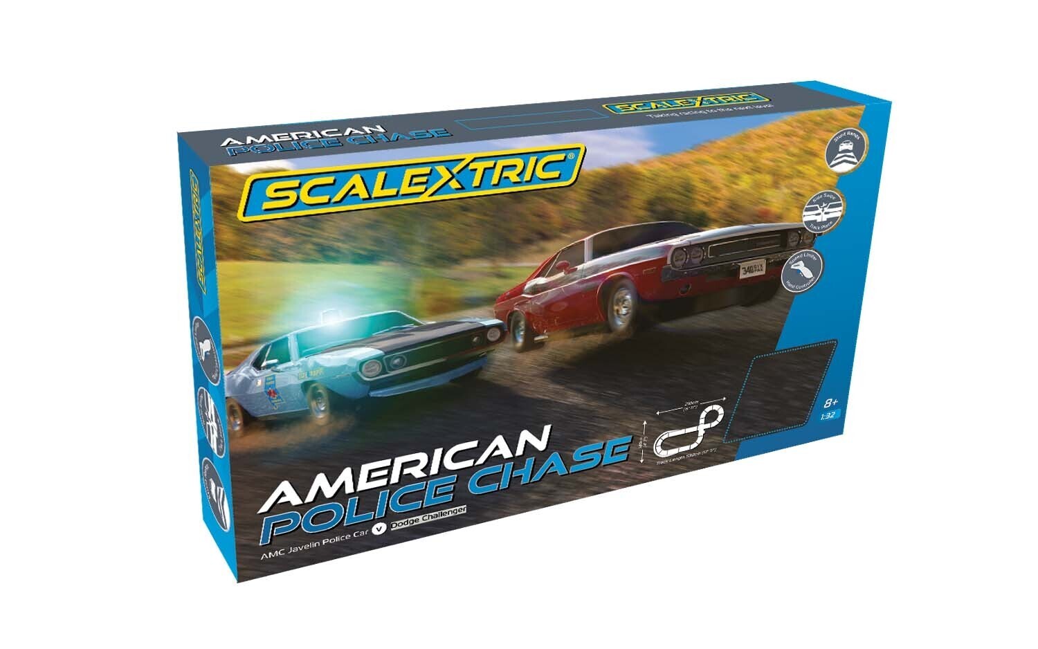 scalextric police chase