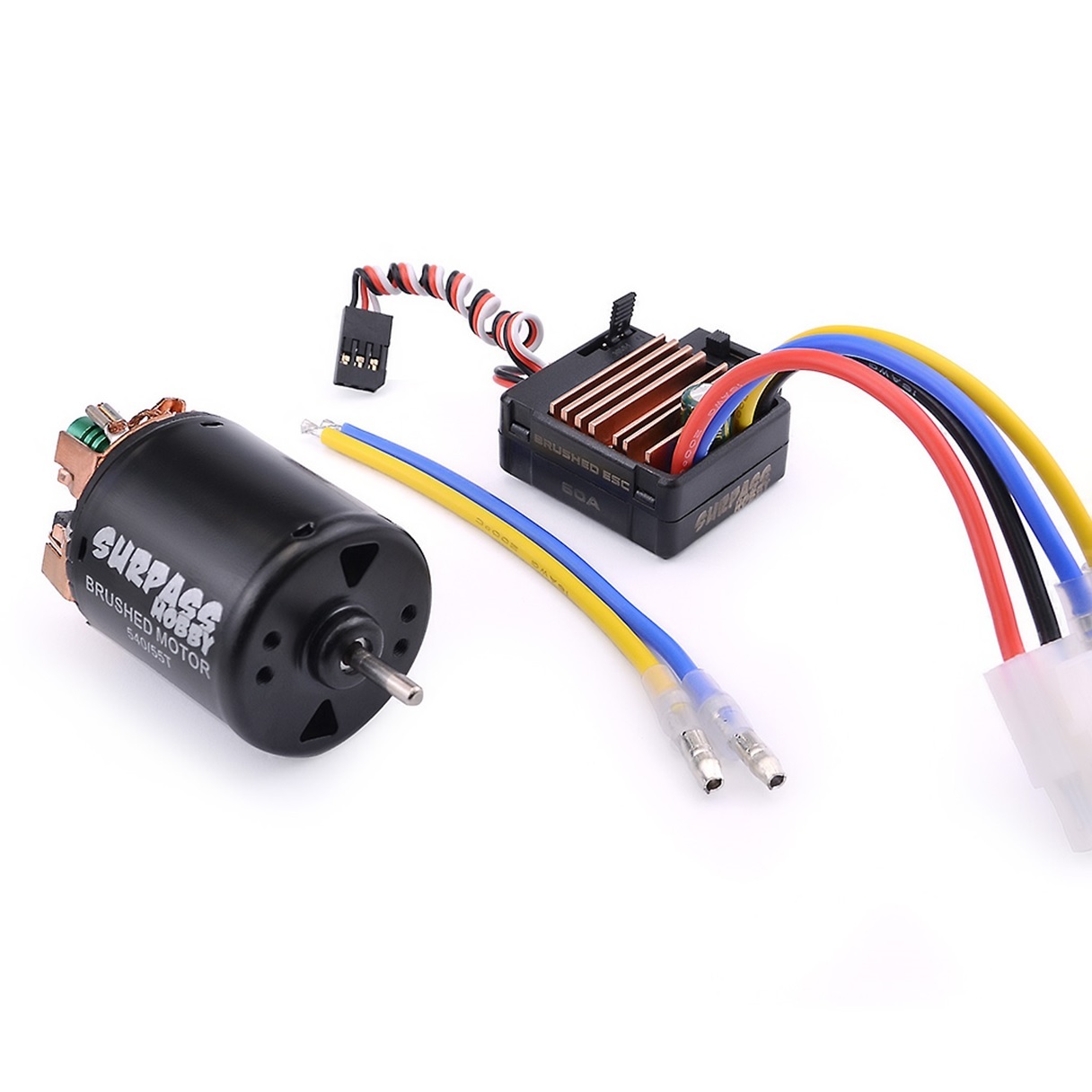 brushed motor esc combo