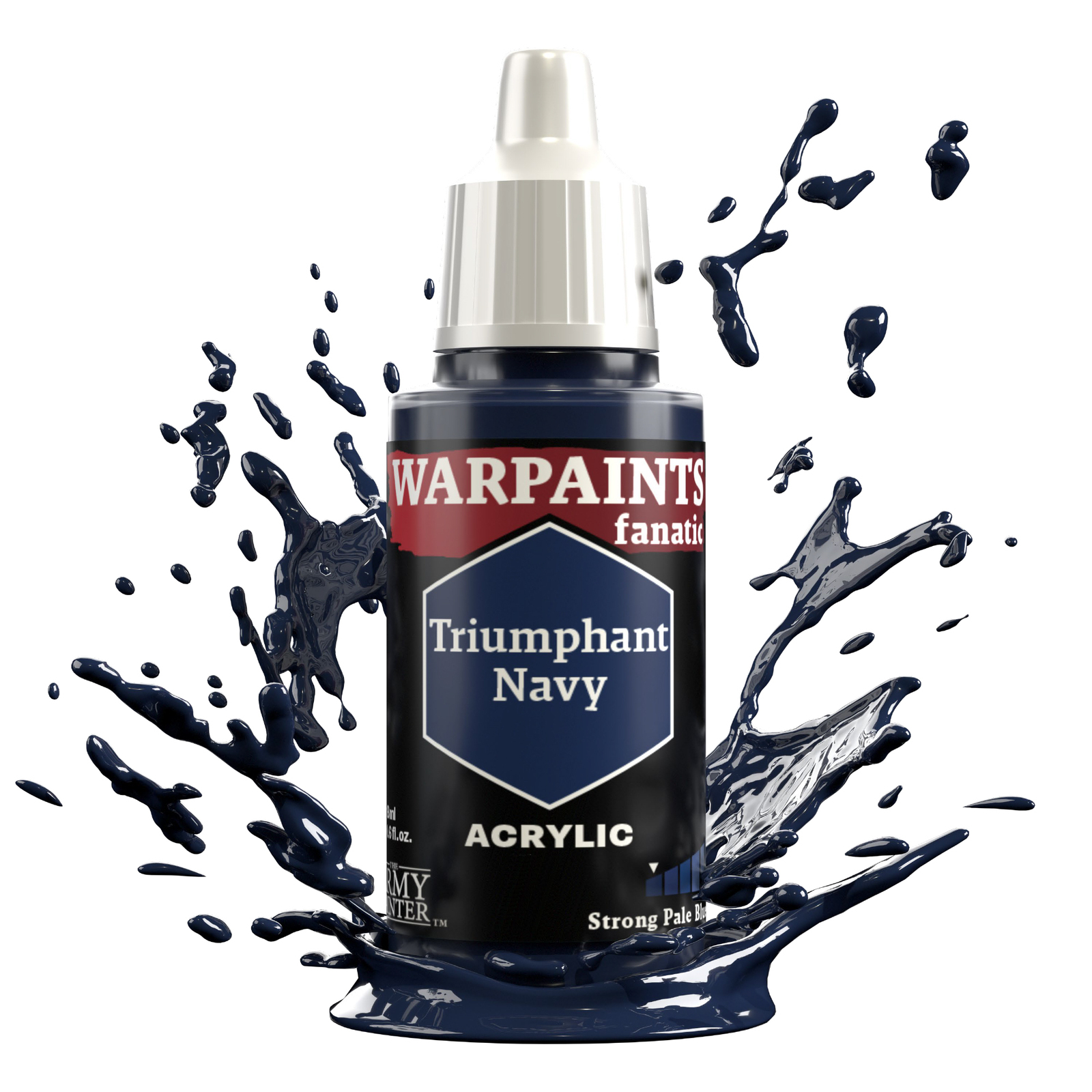 The Army Painter Warpaints Fanatic: Triumphant Navy - 18ml Acrylic Paint