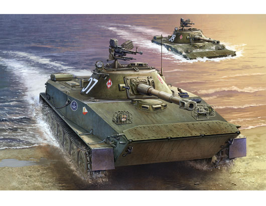 PT-76 - Amphibious Tank - Sticker Pack