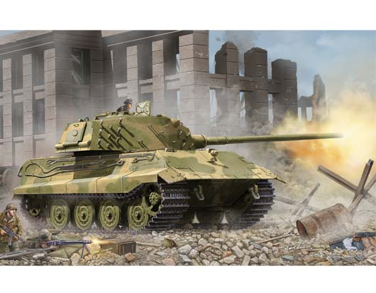 Trumpeter 1/35 German E-75 (75-100 tons)/Standardpanzer Plastic Model ...