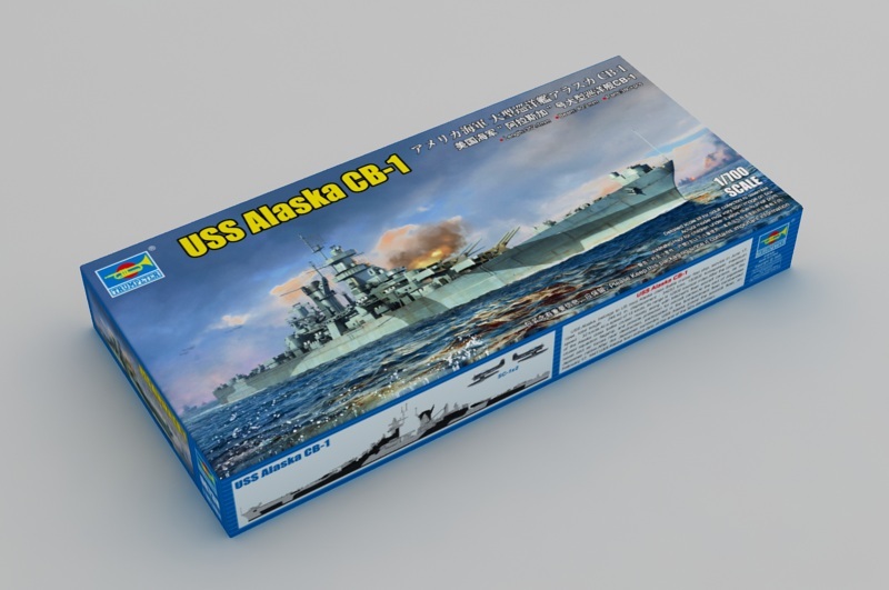 Trumpeter 1/700 USS Alaska CB-1 Plastic Model Kit [06738]