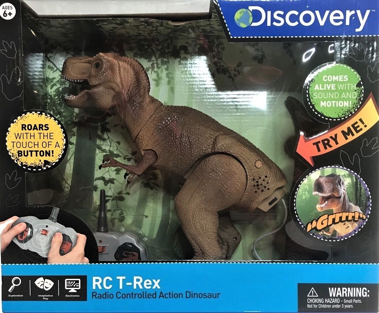 discovery remote control dinosaur