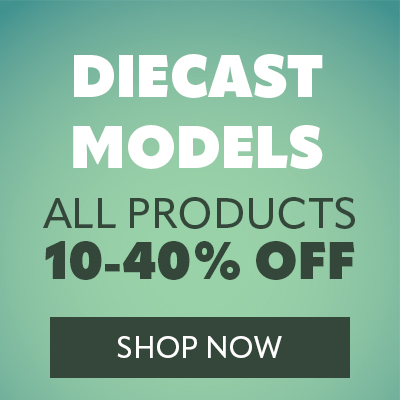 All Diecast Models on Sale from 10% to 40% off