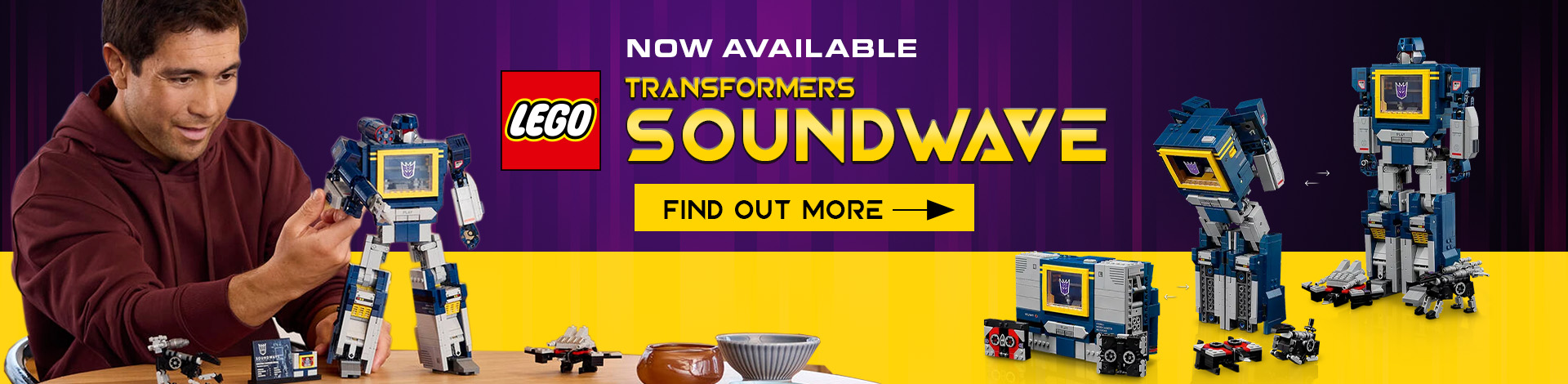LEGO Transformers Soundwave