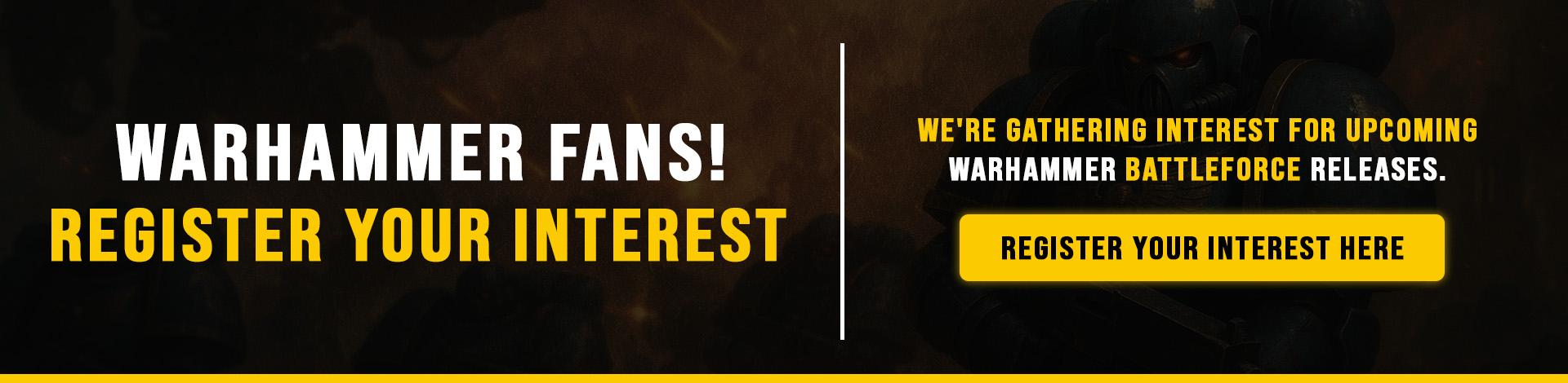 Warhammer Expression of interest
