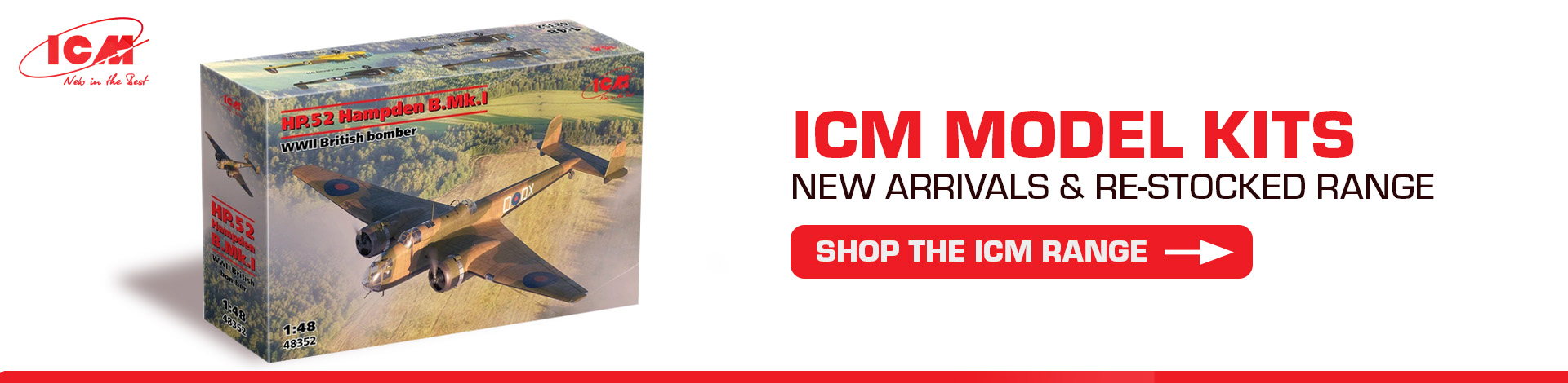 ICM Model Kits Banner
