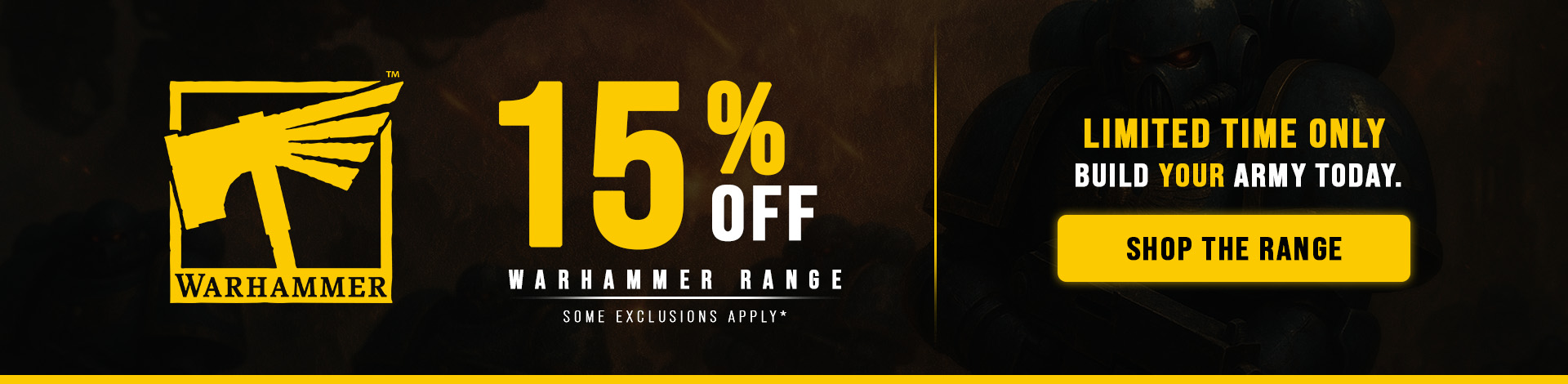 Warhammer 15% Off