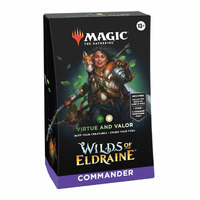 Magic the Gathering: Wilds of Eldraine Virtue & Valor Commander Deck (One Only)