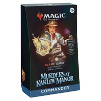 Magic the Gathering: Murders at Karlov Manor Blame Game Commander Deck