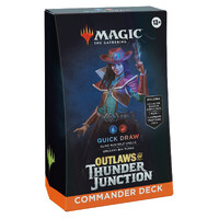Magic the Gathering: Outlaws of Thunder Junction Commander Deck - Quick Draw