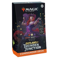 Magic the Gathering: Outlaws of Thunder Junction Commander Deck - Most Wanted