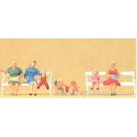 Preiser HO Seated Women & Children