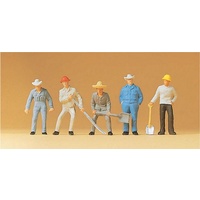 Preiser HO Track Workers 21-14017