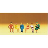 Preiser HO Seated People 21-14095